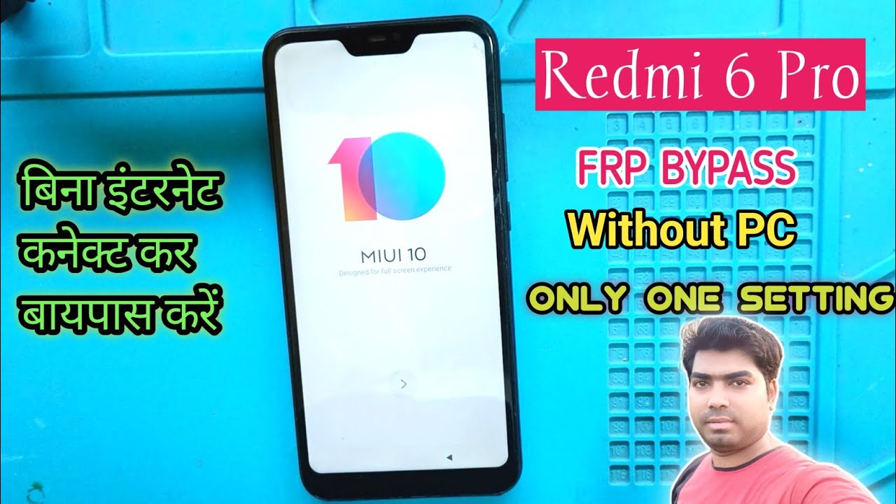 Redmi 6 Pro Frp Bypass miui 10 !! All Redmi FRP BYPASS बिना इंटरनेट कनेक्ट किए होगा 😱