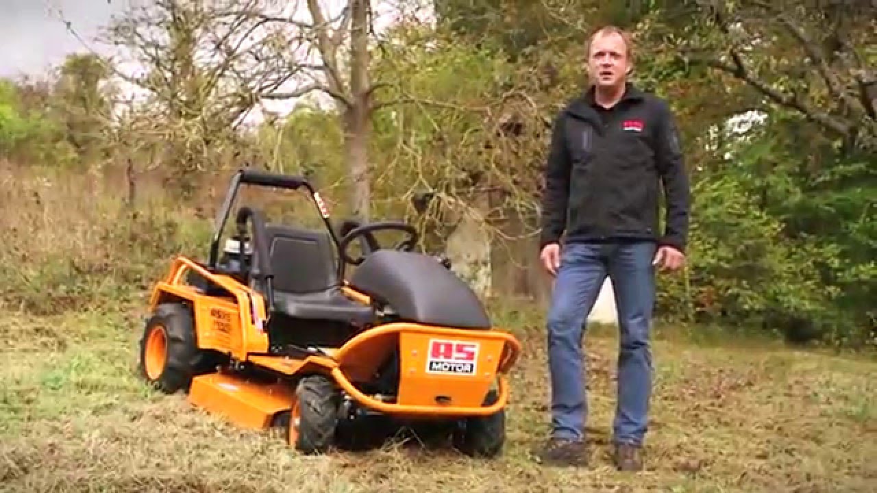 AS-Motor AS 915 Enduro Aufsitzm&auml;her Allm&auml;her Wiesenm&auml;her Hochgrasm&auml;her Vorstellung
