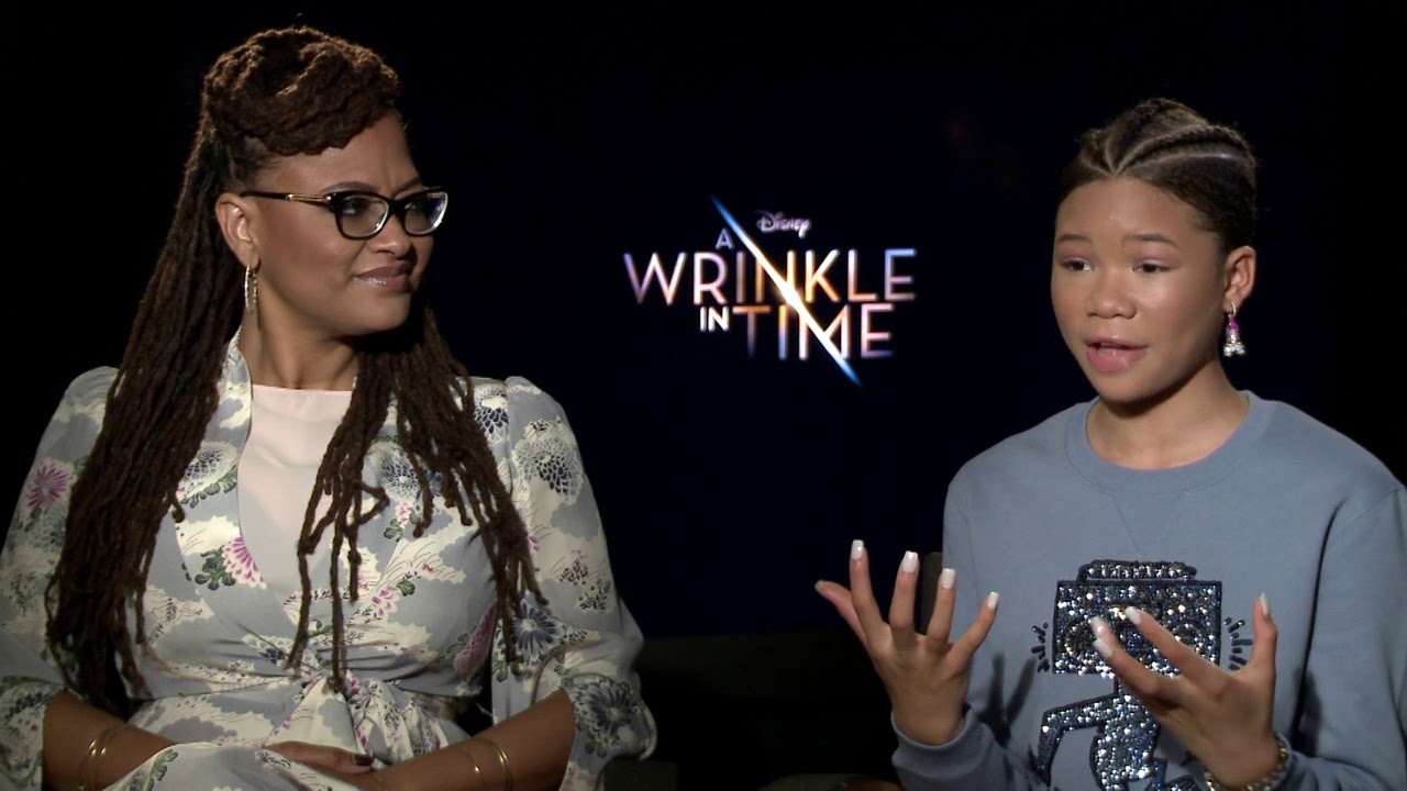 A WRINKLE IN TIME Storm Reid & Ava DuVernay Interview