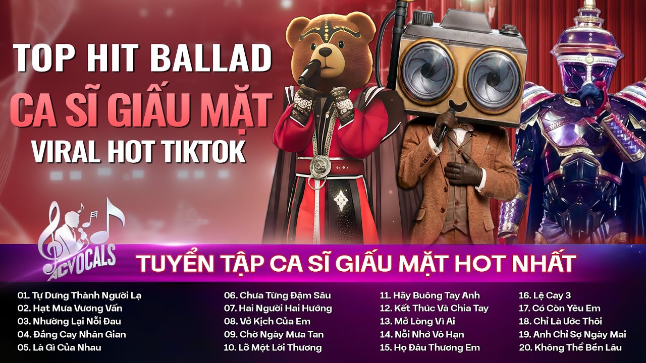 Top Hit Ballad Ca Sĩ Giấu Mặt 2026 Hay Nhất | Tự Dưng Thành Người Lạ, Hạt Mưa Vương Vấn, Lệ Cay 3...