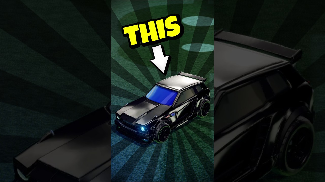 Black Car in Rocket League? 🤔