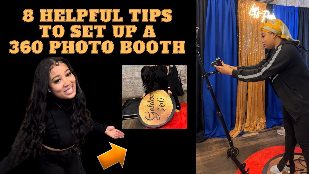 360 Photo Booth Set Up | First POP UP Shop | Episode 53