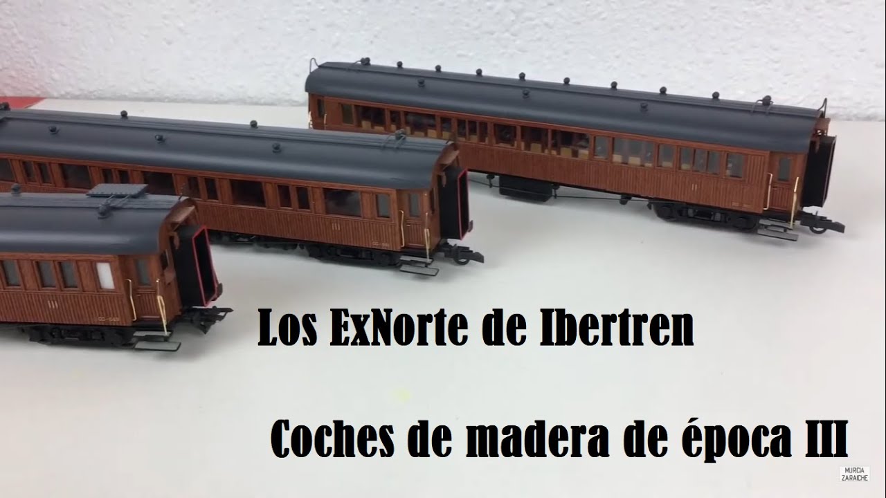 Coches de viajeros: RENFE EX-NORTE época III de Ibertren con El Taller del Modelista