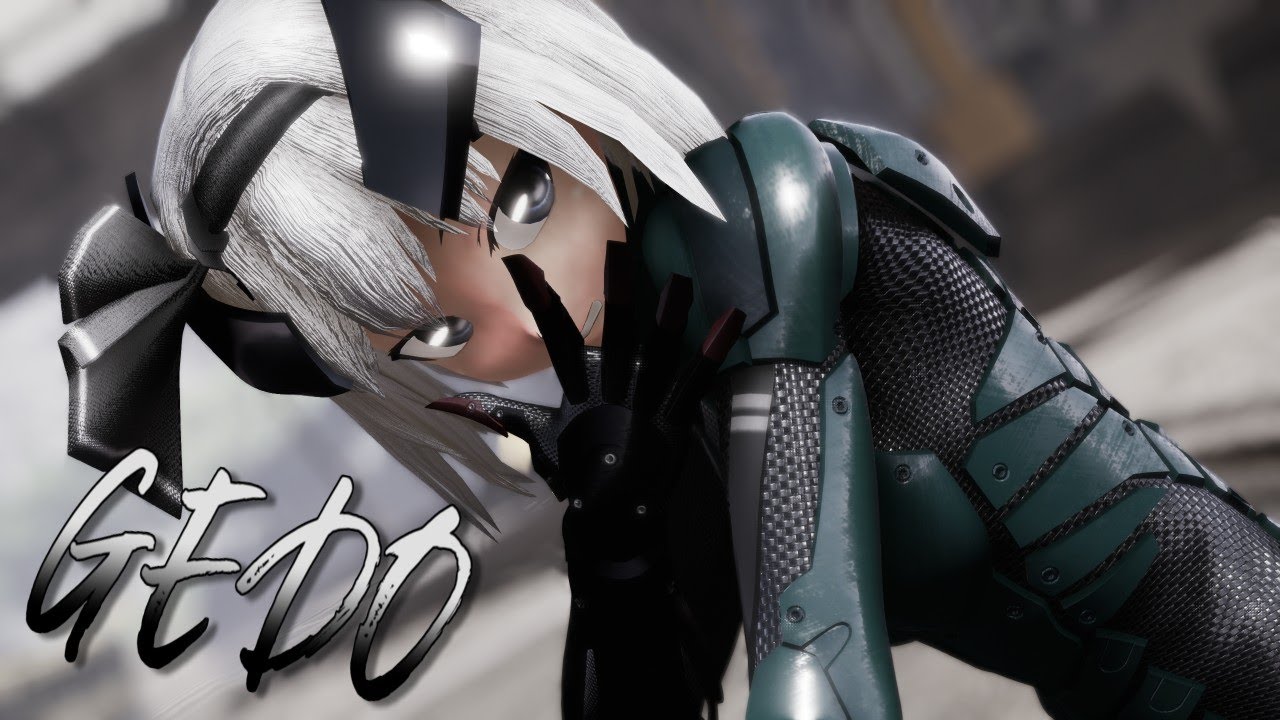 【東方MMD】メタルギアライジング風な妖夢さんでGEDO