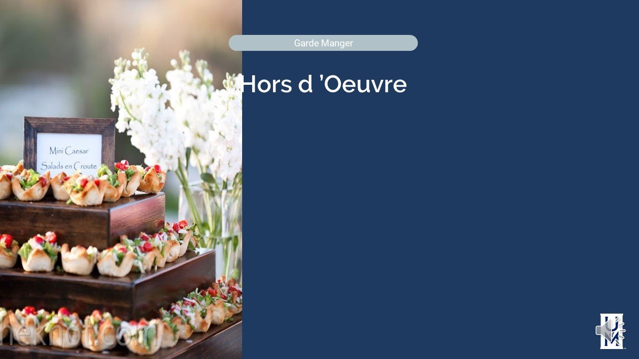 On Cooking Chapter 29   Hors d'Oeuvre