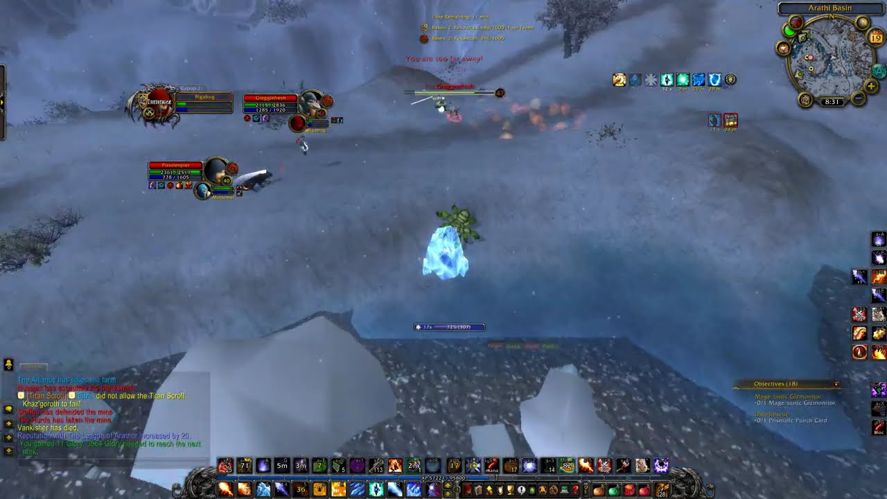 Ascension Bronzebeard PvP - 2v2 in Arathi Bassin