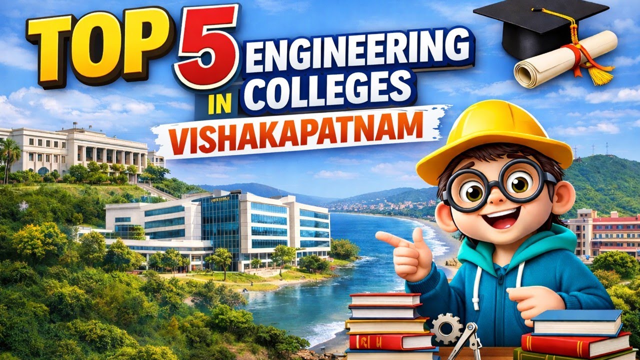 Top 5 Engineering Colleges In Visakhapatnam | Vizag | Andhra Pradesh Engineering Colleges