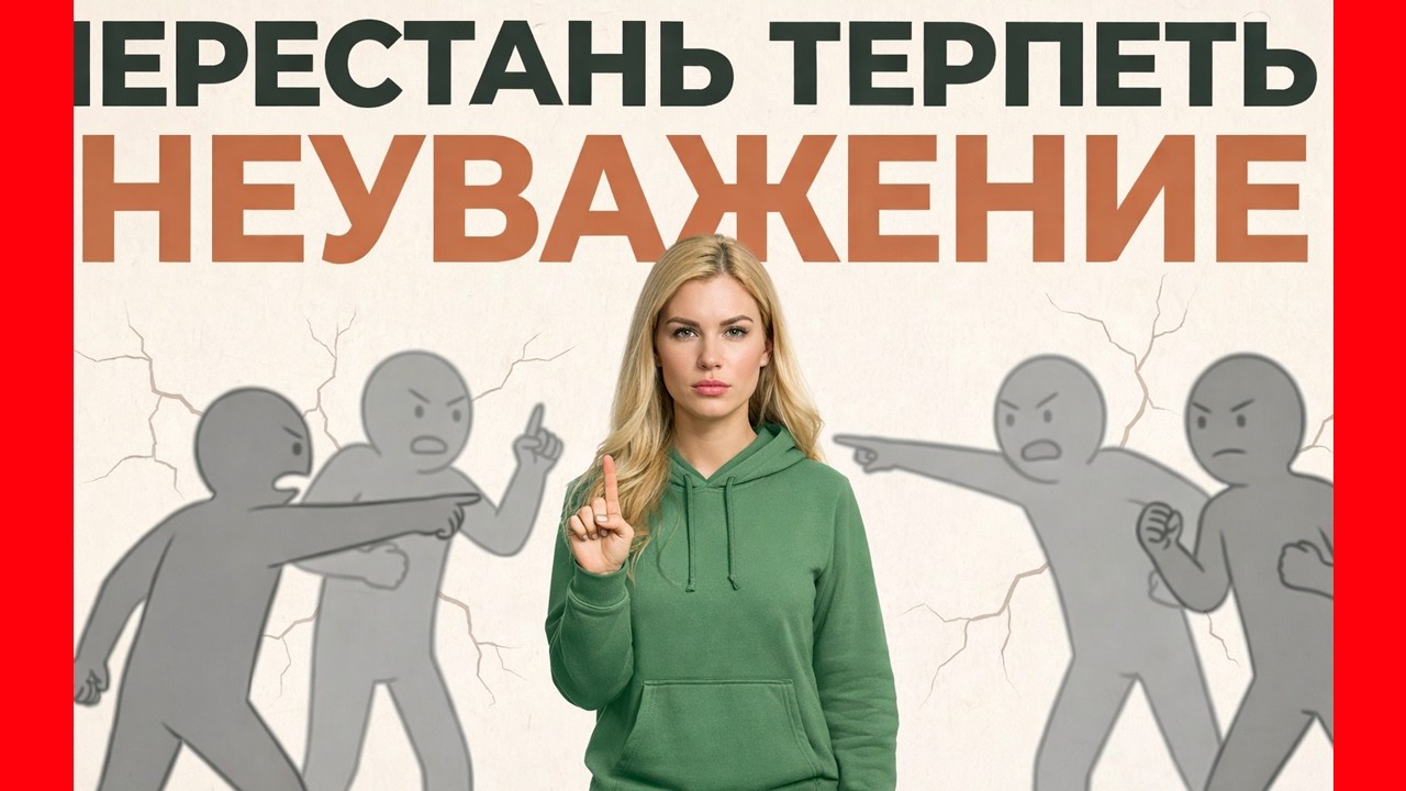 Как вести себя с людьми, которые тебя не уважают