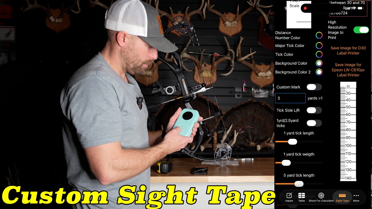Sight Tape Made Easy| Custom Sight tape