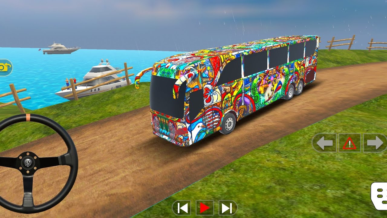 Coach Bus Simulator India Off Road Driving Bus Game Simulator Bablu Gamer Gameplay Video Part 692