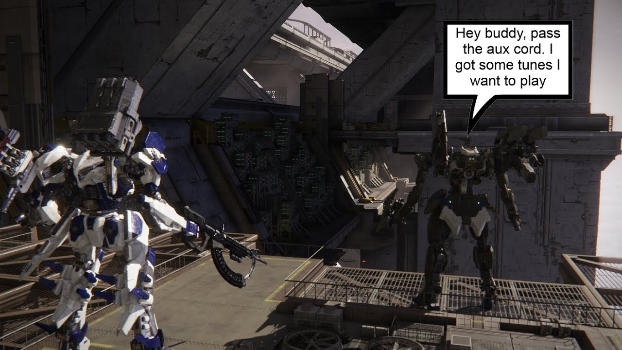 Armored Core 6: Liberating Rubicon to a different soundtrack