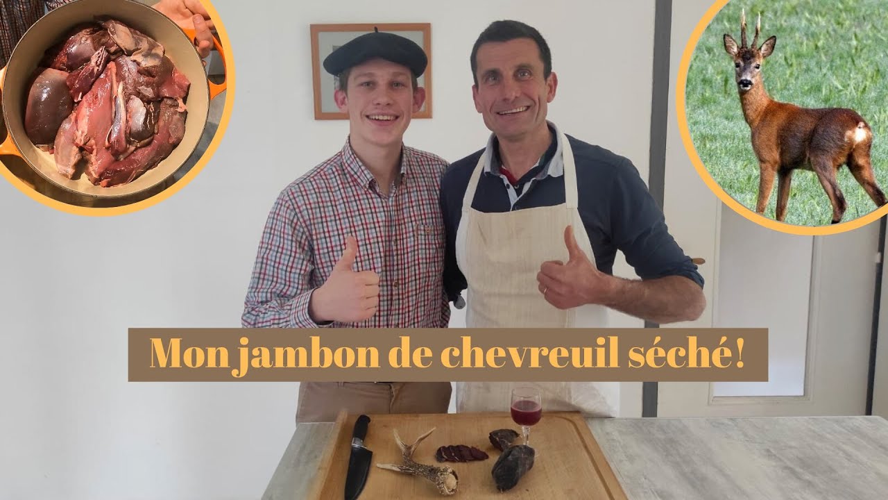 Faire son jambon de chevreuil ou de sanglier séché !