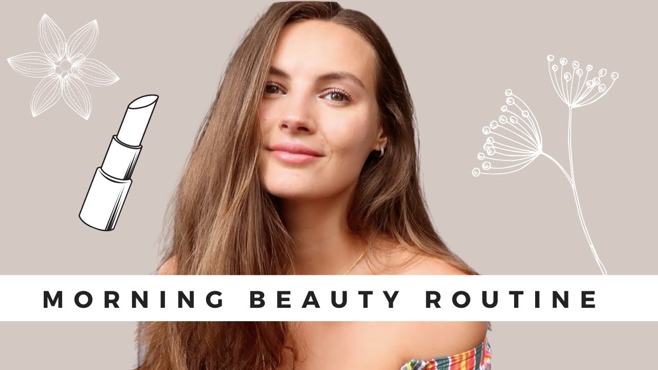 MORNING BEAUTY ROUTINE | skincare + hair + makeup