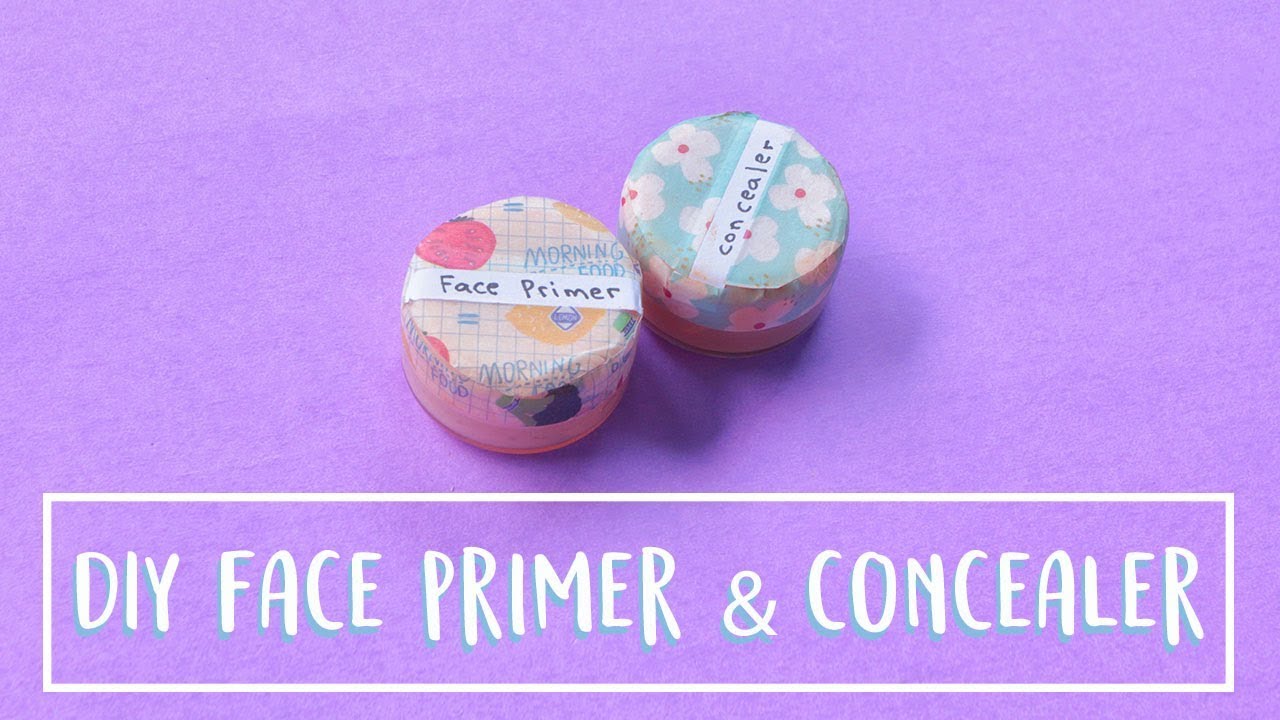 DIY FACE PRIMER & CONCEALER YANG GAMPANG BANGET !