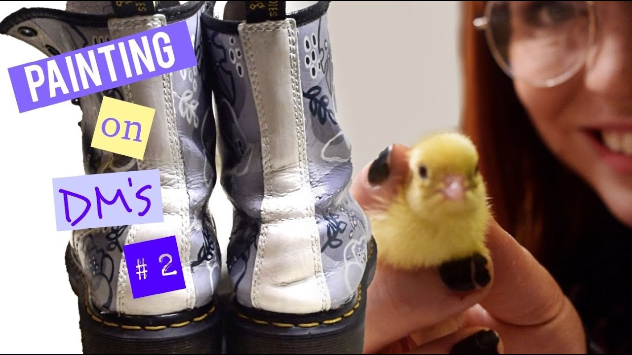 Индивидуальная покраска Doc Martens | Эпизод 2