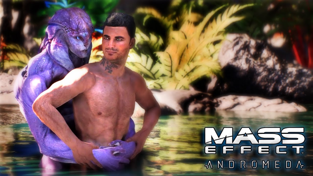 Mass Effect Andromeda - Jaal Ama Darav & Male Ryder Romance, All Scenes & Dialogues