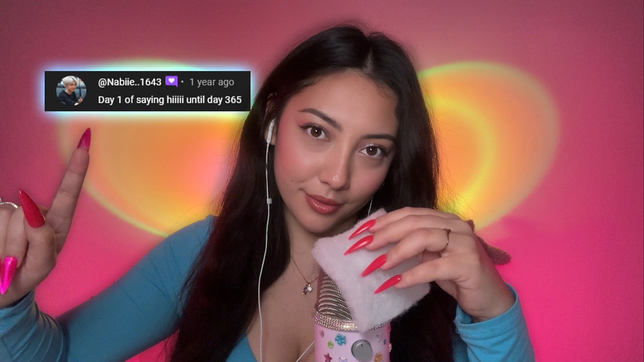 I do ASMR as a surprise for 1 of YOU