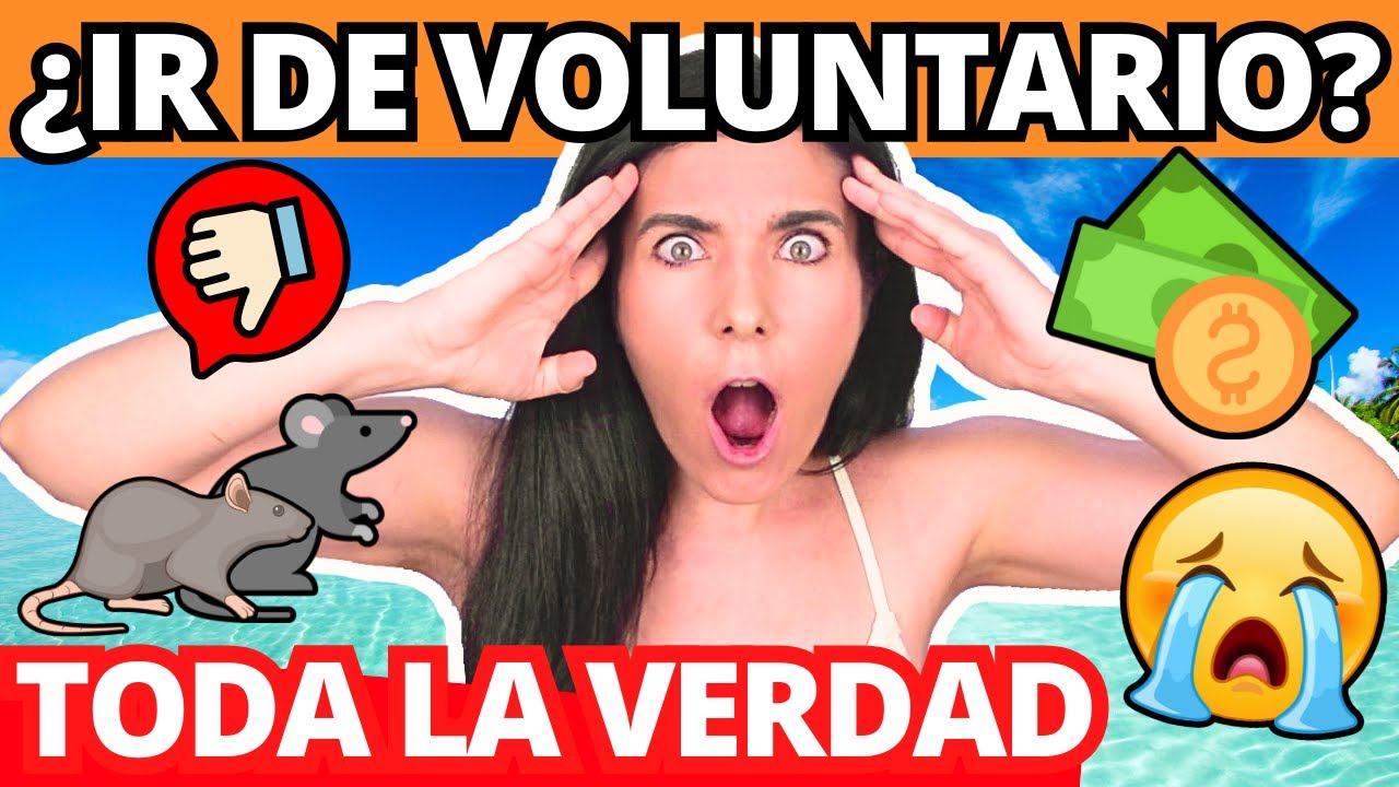 Hacer un VOLUNTARIADO para viajar al extranjero ✅✅Por el mundo gratis, barato o sin dinero