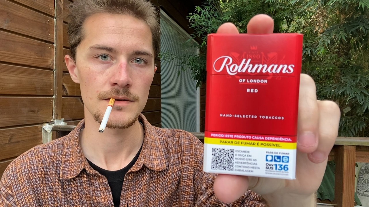 Smoking a Brazilian Cigarette for the First Time