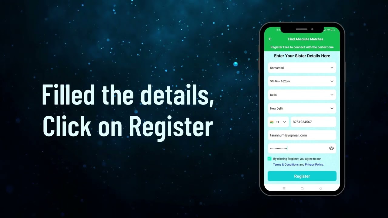 How to register profile on IMMatrimony Mobile App | Signup on IMMatrimony App