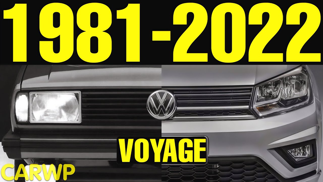 HISTORY! Volkswagen Voyage 1981-2022