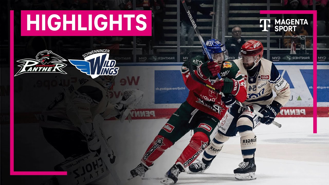 Augsburger Panther - Schwenninger Wild Wings | PENNY DEL | MAGENTA SPORT