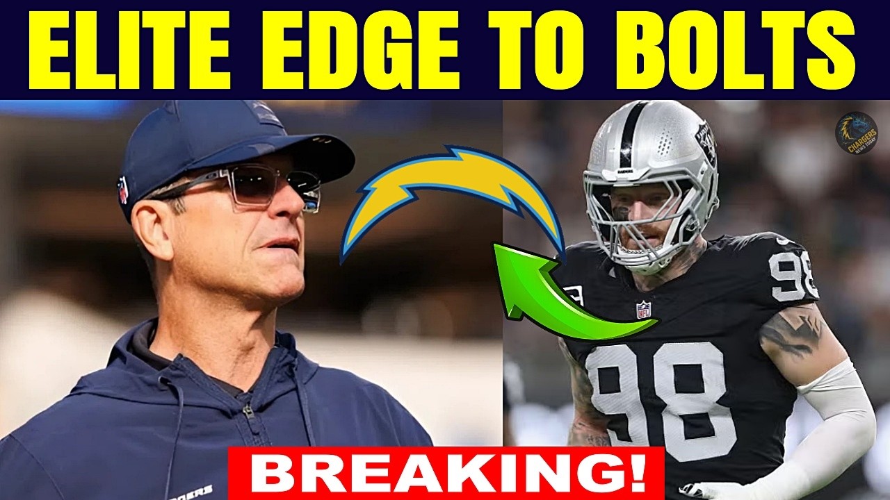 BOMBSHELL REPORT! LOS ANGELES TARGETS AN ALL-PRO LEVEL EDGE FROM THE RAIDERS — SEASON ON THE LINE!