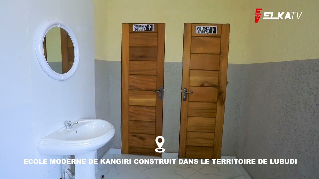 ECOLE MODERNE  CONSTRUITE DANS LE TERRITOIRE DE LUBUDI SOUS L’IMPULSION DE LA GOUVERNEURE MASUKA