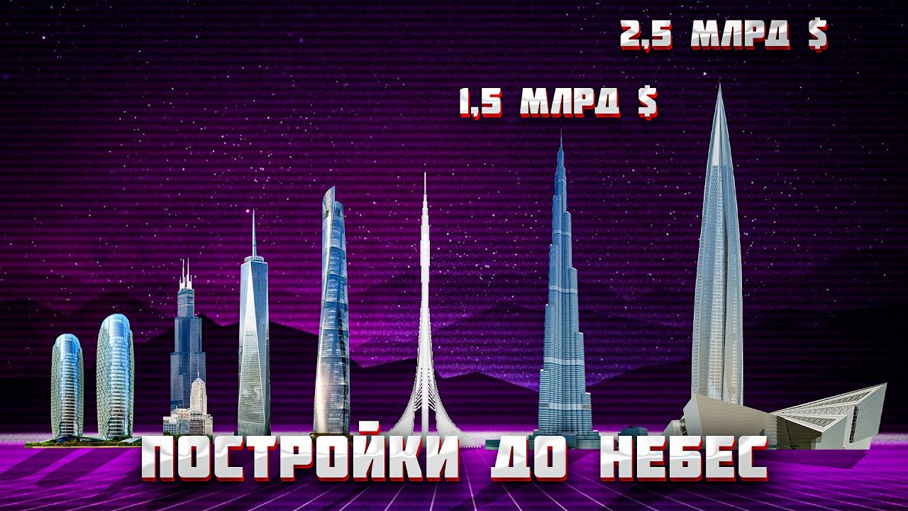 КИЛОМЕТРОВЫЕ НЕБОСКРЁБЫ - уже ЗАВТРА. Кто строит Самые Высокие Здания в Мире?