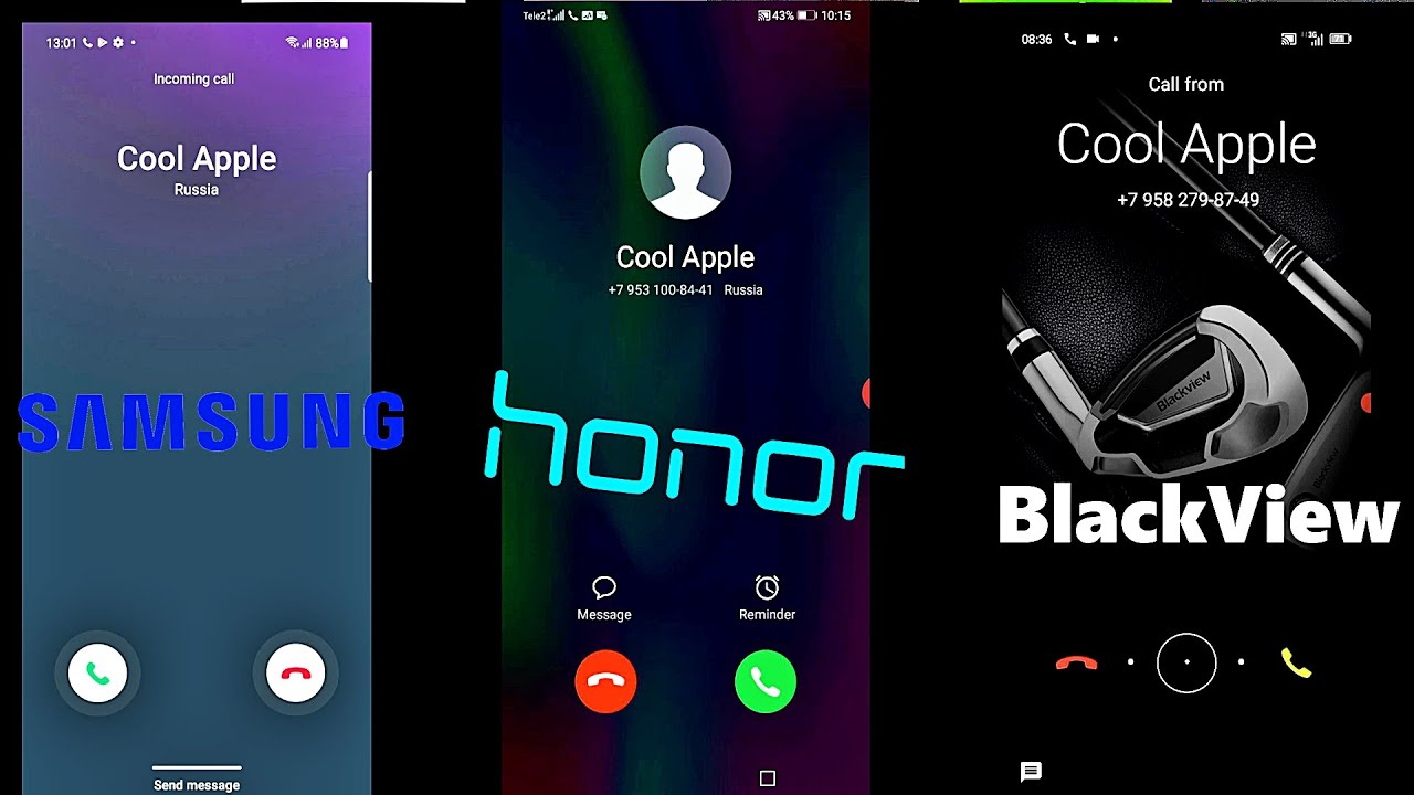 Stock ringtones / Samsung & Honor &  Blackview screen recordings calls