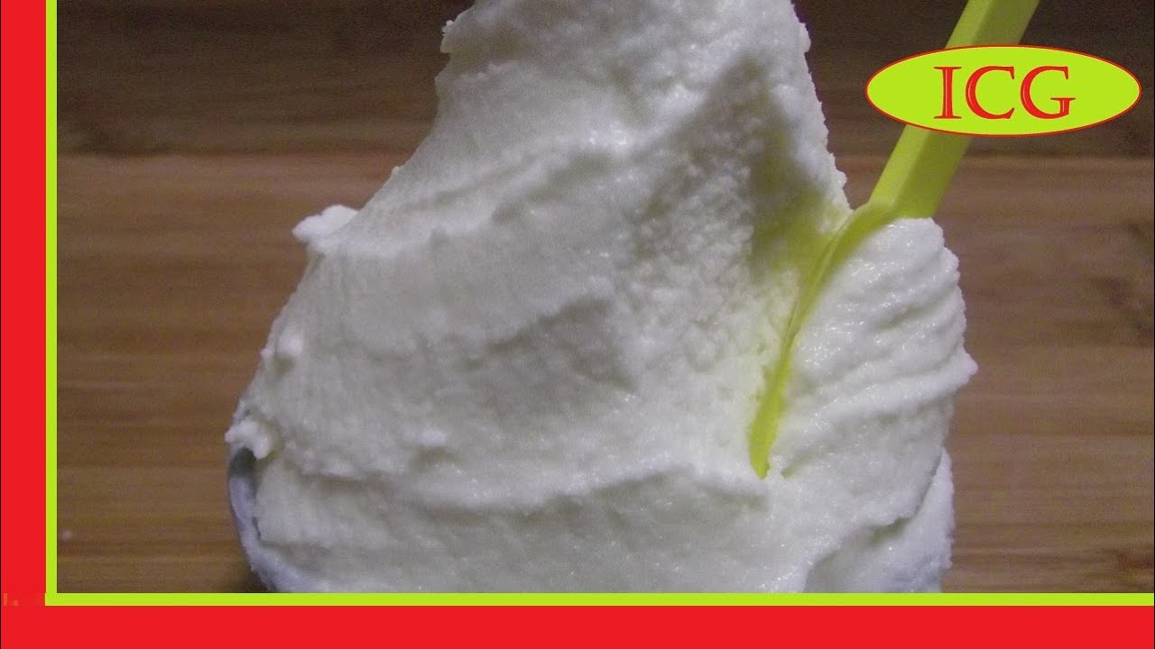 Gelato fior di latte(homemade italian ice cream)