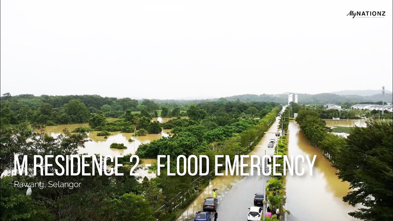 Banjir... M Residence 2, Rawang  |  Dec 2021  |  DJI Mini 2