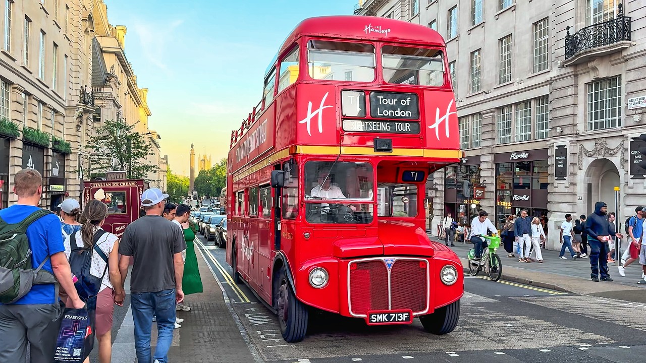 LONDON, England ☀️ 26&deg;C Sunny Evening Brings Londoners Out! | 4K HDR 2026 West End Walk