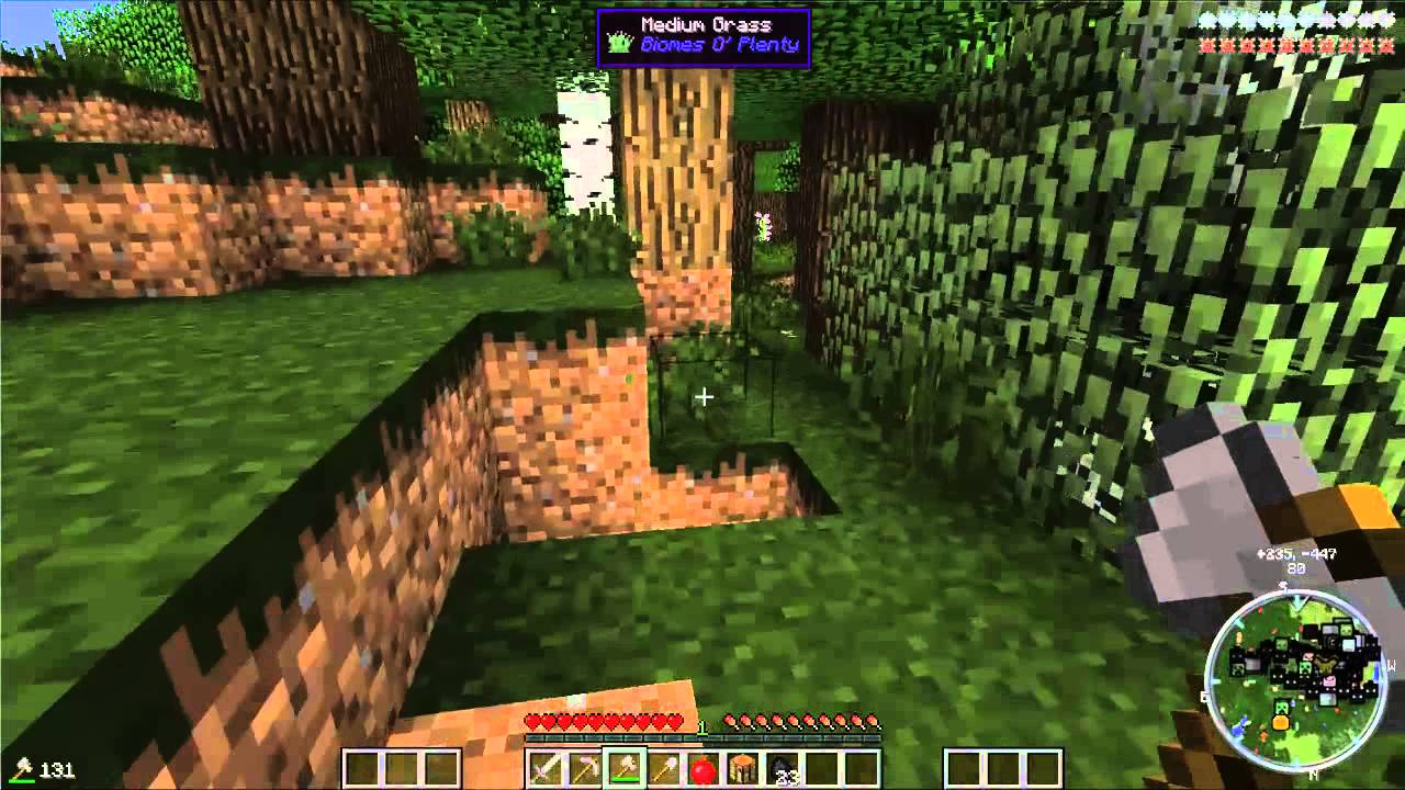 Minecraft - Super Modded Survival - Ep 1 -  Surviving Day One
