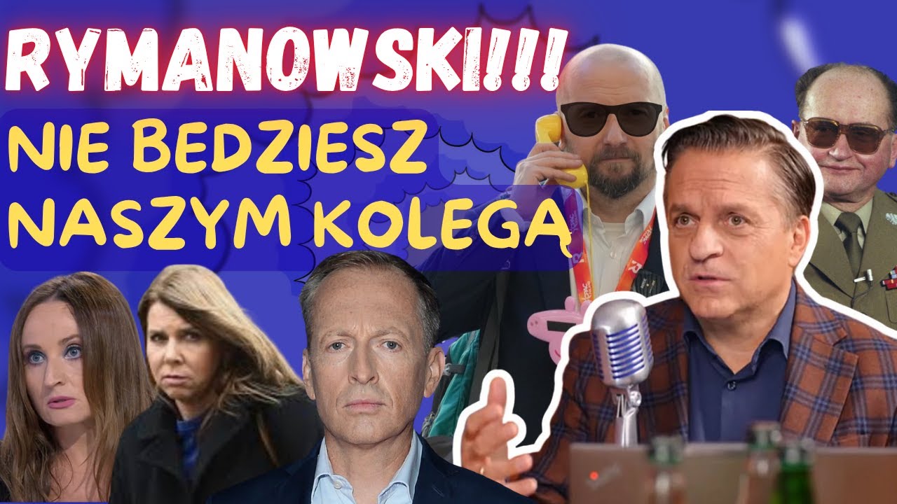 Rymanowski - odchylenie nacjonalistyczne! Dziennikarze TVN uczą wolności słowa | Codziennie Burza