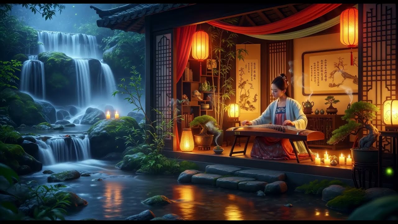Calming Traditional Chinese Healing Tune for Sleep Therapy, Depression Relief and Insomnia Support