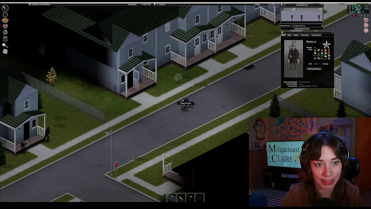 40 Days Alive Project Zomboid | Louisville Bonanza | 1% Sprinters | 8x Zombies | 08