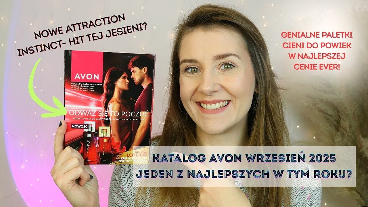 🧡 CO ZAM&Oacute;WIĆ Z KATALOGU AVON WRZESIEŃ 2025 🧡 ATTRACTION INSTINCT, SENSES GOLDEN EMBRACE 🧡