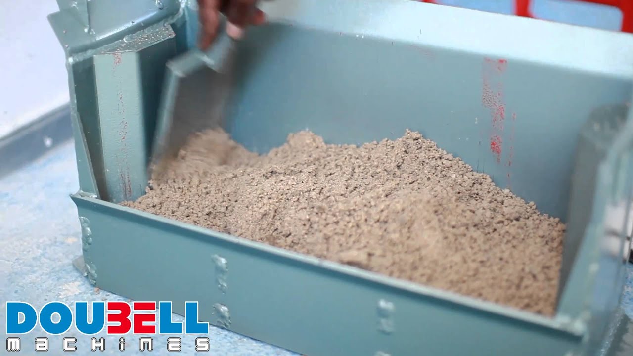 Doubell Machines DIY Dog-Bone Paver Machine