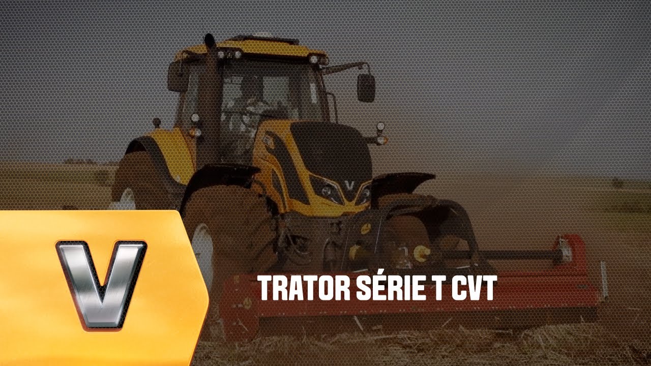O alto desempenho do Trator S&eacute;rie T CVT - Valtra Brasil