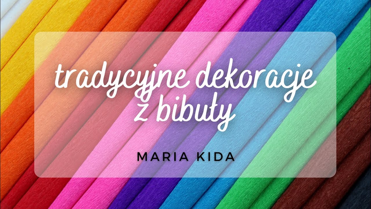 FERIE Z KULTURĄ | TRADYCYJNE DEKORACJE Z BIBUŁY | KWIATY, PAJĄK | MARIA KIDA | GCKiS NOWOGRODZIEC