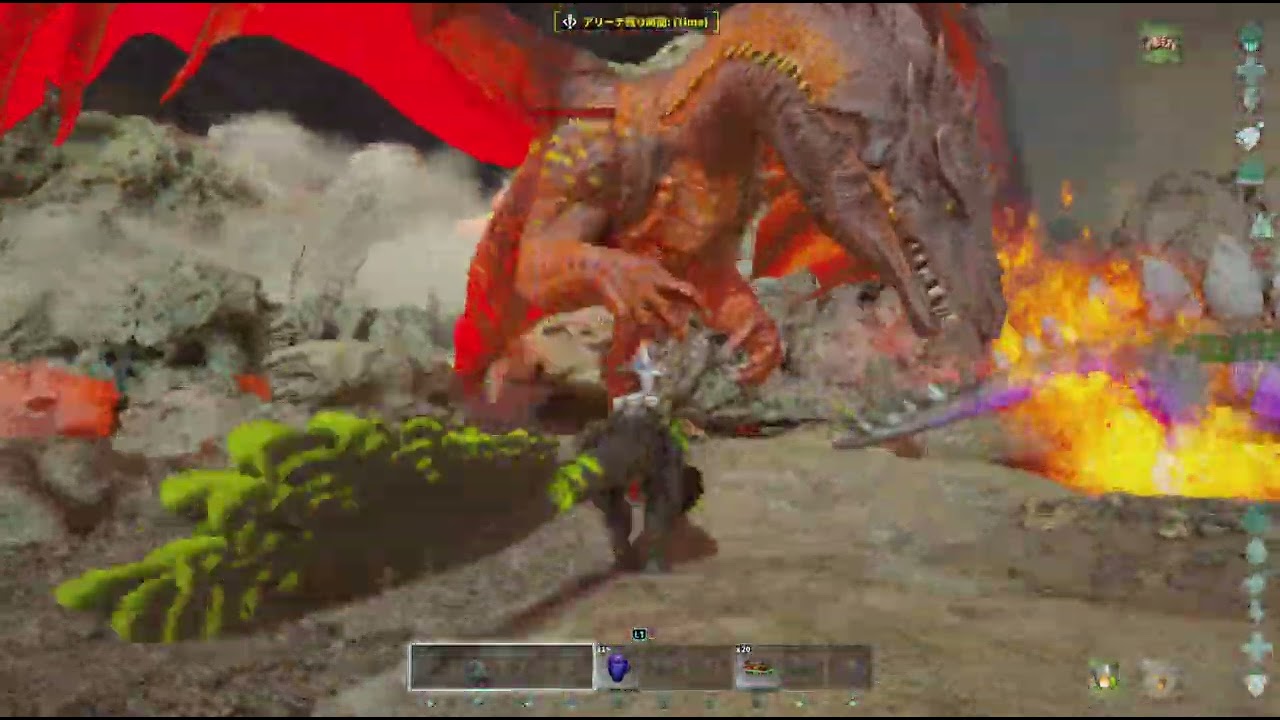 公式鯖ドラゴンαソロ攻略