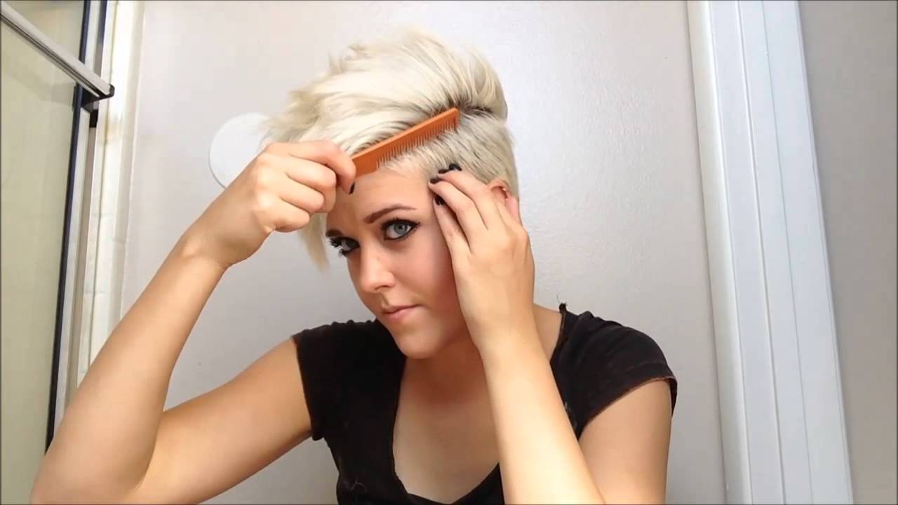 How to style really short hair