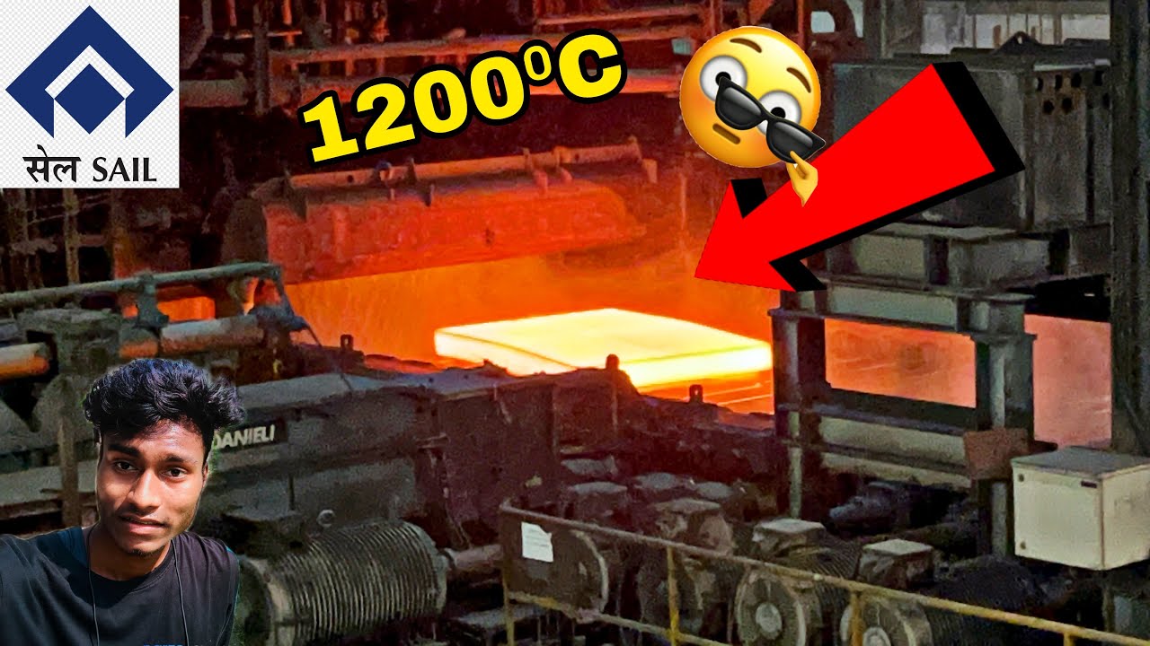 Slab se plate kaise Banta he Rourkela steel plant me 😱😱🔥🔥