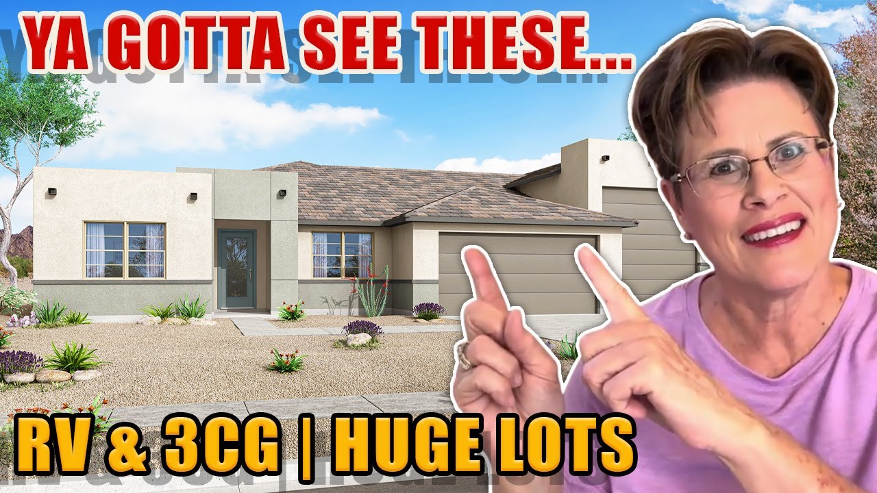 Dreamy RV Garage Homes in Goodyear AZ | Las Ventanas Subdivision