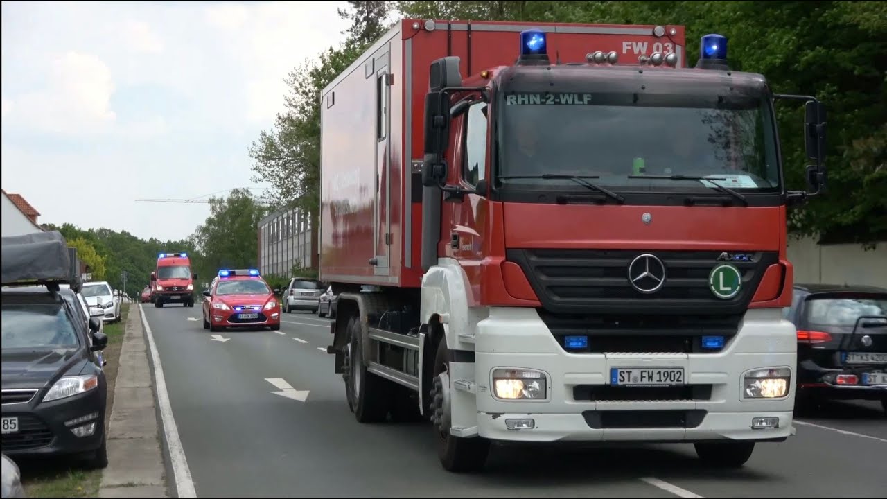 Einsatzfahrten ABC-Messen Kreis Steinfurt, Feuerwehr Steinfurt, Nordwalde, WLF-AB-A Wettringen