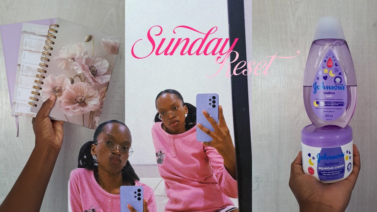 Sunday reset | Homebody diaries 🤍