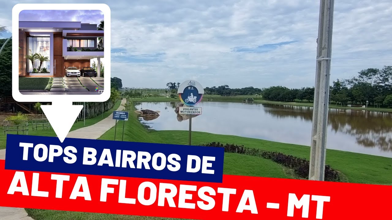 Bairros de ALTA FLORESTA no Mato Grosso