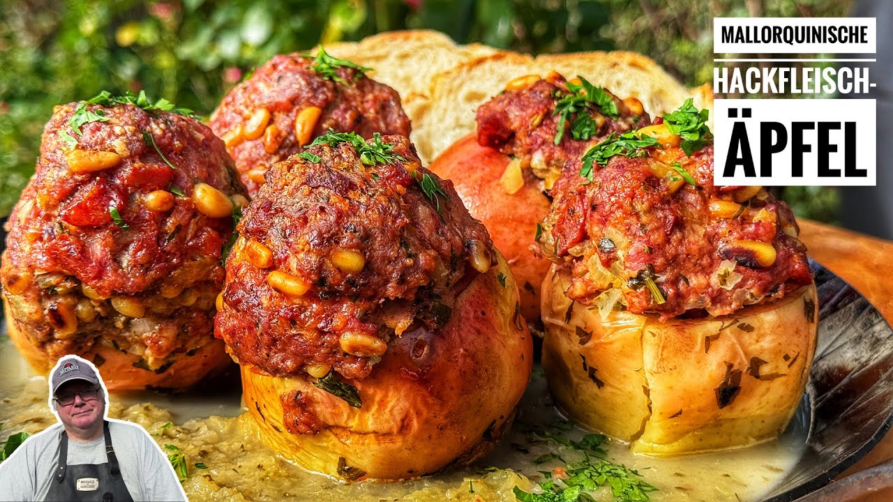 #703: Mallorquinische  Hackfleisch-Äpfel - ein sehr ungewöhnliches aber wirklich tolles Gericht!