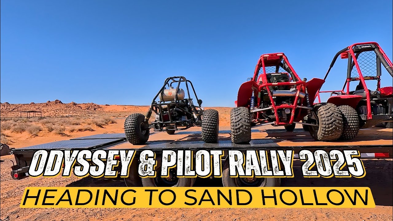 2025 Odyssey & Pilot Rally -  Heading to Sand Hollow